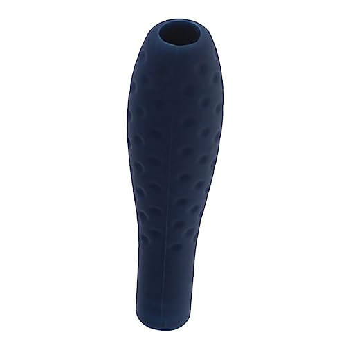 Levemolo Stiftabdeckung aus Silikon stifteschale stifttaschenlampe Pen Holder kugelschreiberhalter Eingabestifte tragbarer Stifthalter Schutzhülle aus Silikon Griff aus Silikon Blue von Levemolo