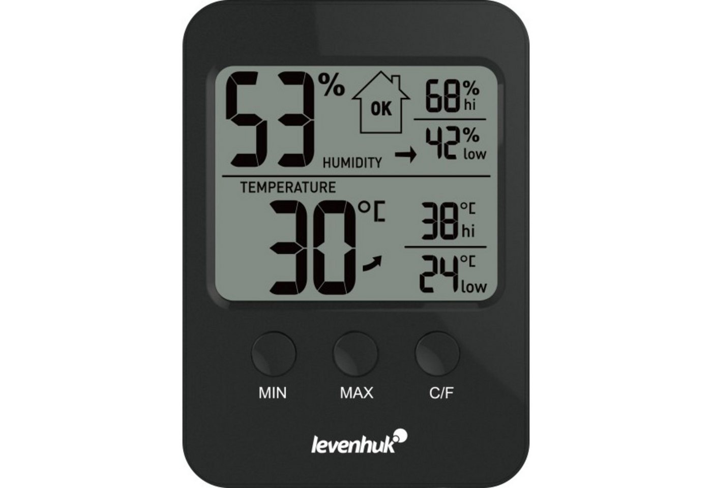 Levenhuk Teleskop Levenhuk Wetterstation Wezzer BASE L30 Black Levenhuk Teleskop Levenhuk Wetterstation Wezzer BASE L30 Black von Levenhuk