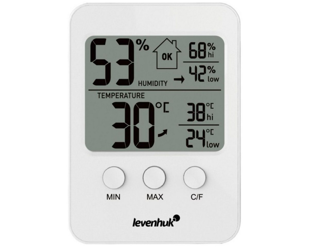Levenhuk Wezzer BASE L30 Thermohygrometer weiss Wetterstation Levenhuk Wezzer BASE L30 Thermohygrometer weiss Wetterstation von Levenhuk