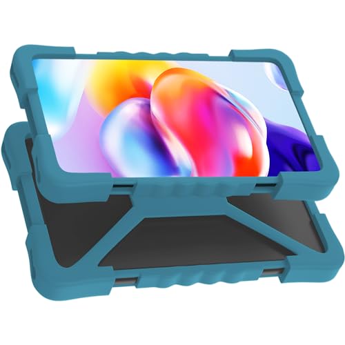 Tablet hülle universell gültig für Tablets von 8 bis 11 Zoll universelle Passform langlebiger und Rutschfester Schutz Tablet hülle 10.1 Zoll universal Tablet Tasche 10 Zoll (Cyan) von Levenson