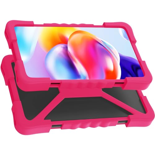 Tablet hülle universell gültig für Tablets von 8 bis 11 Zoll universelle Passform langlebiger und Rutschfester Schutz Tablet hülle 10.1 Zoll universal Tablet Tasche 10 Zoll (Rosa) von Levenson