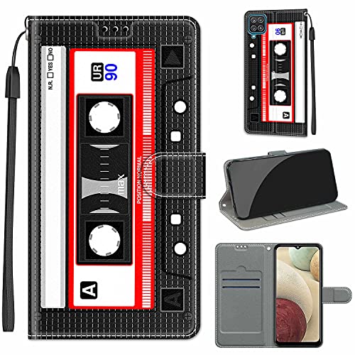 LeviDo Kompatibel für Samsung Galaxy A12/M12 Hülle Silikon Lustig Muster Motiv PU Leder Kartenfach Klappbar Magnetisch Hüllen 360 Grad Case Brieftasche Wallet Handyhülle Stoßfest Cover, Band LeviDo Kompatibel für Samsung Galaxy A12/M12 Hülle Silikon Lustig Muster Motiv PU Leder Kartenfach Klappbar Magnetisch Hüllen 360 Grad Case Brieftasche Wallet Handyhülle Stoßfest Cover, Band von LeviDo-EU