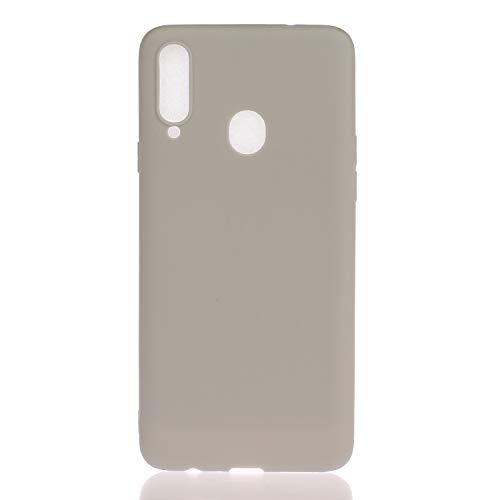 LeviDo Kompatibel für Samsung Galaxy A20s 2019 Hülle Silikon Ultra Dünn Hüllen Einfarbig Gummi Bumper TPU Gel Case Handyhülle Schutzhülle Stoßfest Cover, grau LeviDo Kompatibel für Samsung Galaxy A20s 2019 Hülle Silikon Ultra Dünn Hüllen Einfarbig Gummi Bumper TPU Gel Case Handyhülle Schutzhülle Stoßfest Cover, grau von LeviDo-EU