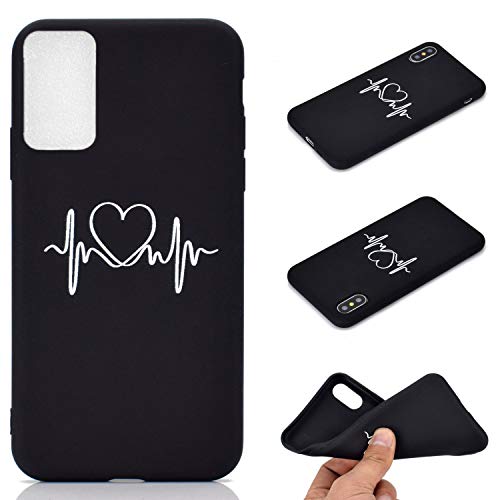 LeviDo Kompatibel für Xiaomi Redmi Note 11T 5G/Note 11S 5G Hülle Silikon Hüllen Schwarz Case Muster Handyhülle Ultra Dünn Schutzhülle Motiv Gummi Bumper Stoßfest Cover, Herzschlag LeviDo Kompatibel für Xiaomi Redmi Note 11T 5G/Note 11S 5G Hülle Silikon Hüllen Schwarz Case Muster Handyhülle Ultra Dünn Schutzhülle Motiv Gummi Bumper Stoßfest Cover, Herzschlag von LeviDo-EU