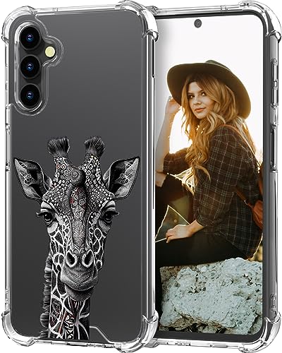 Hungo S21 FE Case Cow Design, Soft TPU Cover Heavy Duty Protective Compatible with Samsung Galaxy S21 FE 5G 6.4 Inches Cow Print Pattern Theme von Levida