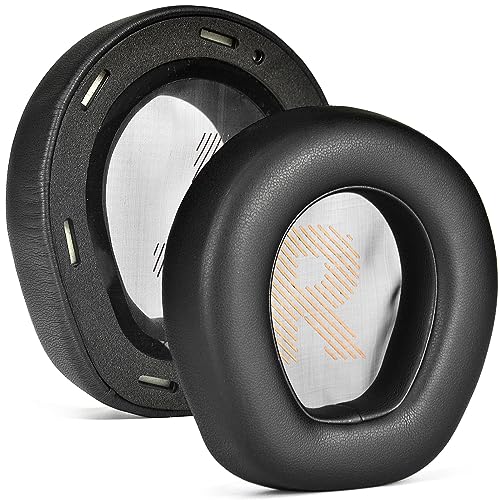 Levigo Headset Ersatz Protein Leder Atmungsaktive Ohrpolster Kompatibel Mit JBL Quantum Q200/Q300 Wireless Headset, Kopfhörer Reparatur Teile Memory Sponge Ohrenschützer von Levigo