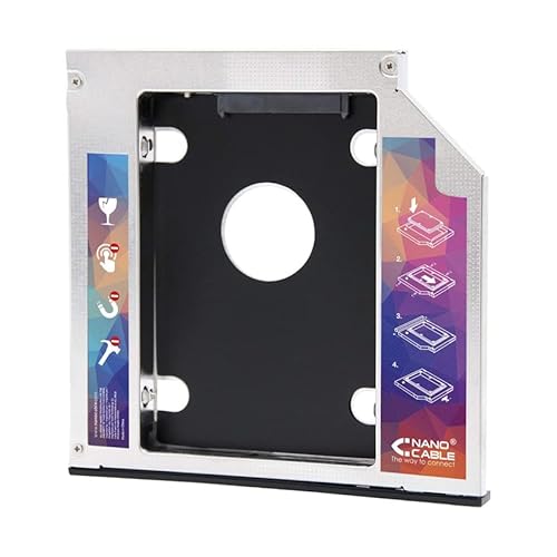 Adapter für 7,0 mm Festplatte, ideal für die Installation Einer zweiten Festplatte, für tragbare optische Laufwerke mit 9,5 mm Adapter für 7,0 mm Festplatte, ideal für die Installation Einer zweiten Festplatte, für tragbare optische Laufwerke mit 9,5 mm von Levitantes