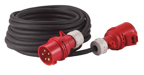 Dreiphasiges Neopren-Gummikabel IP44 H07RN-F 5Gx1,5, 25 m – ideal für elektrische Installationen im Freien und in feuchten Umgebungen. von Levitantes