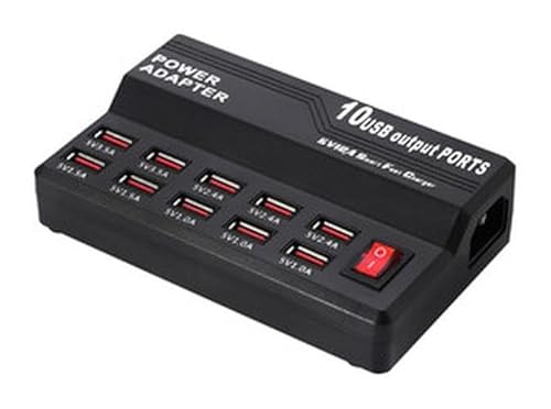 Ladegerät mit 10 USB-Anschlüssen, 5 VDC/60 W von Levitantes