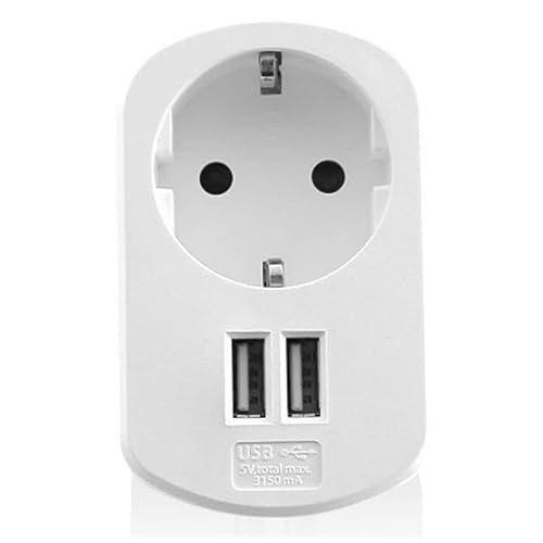 Ladegerät mit 2 USB-Anschlüssen, 3,1 A, ideal zum gleichzeitigen Aufladen mehrerer Geräte, kompatibel mit Smartphones und Anderen Gadgets. Ladegerät mit 2 USB-Anschlüssen, 3,1 A, ideal zum gleichzeitigen Aufladen mehrerer Geräte, kompatibel mit Smartphones und Anderen Gadgets. von Levitantes