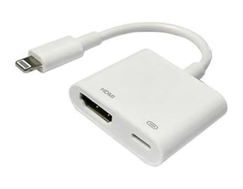 Levitantes 1 x HDMI- und 1 x Lightning-Adapter, kompatibel mit mobilen Geräten, ideal zum Anschluss externer Displays und zum Streamen von Video. Levitantes 1 x HDMI- und 1 x Lightning-Adapter, kompatibel mit mobilen Geräten, ideal zum Anschluss externer Displays und zum Streamen von Video. von Levitantes