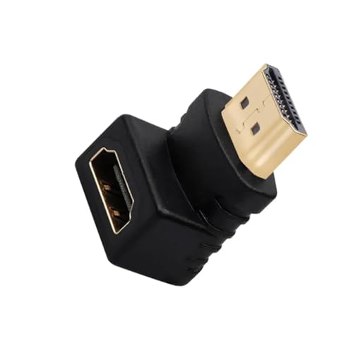 Levitantes Adapter – HDMI-Stecker auf Buchse, 90° ermöglicht den Anschluss von Geräten mit Leichtigkeit. Farbe: Schwarz, ideal für Enge Räume Levitantes Adapter – HDMI-Stecker auf Buchse, 90° ermöglicht den Anschluss von Geräten mit Leichtigkeit. Farbe: Schwarz, ideal für Enge Räume von Levitantes