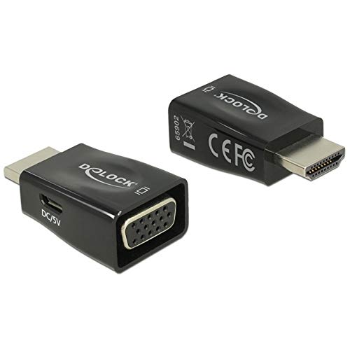 Levitantes HDMI-auf-VGA-Adapter, Stecker auf Buchse, kompatibel mit Videogeräten, ideal für Projektionen und Monitorverbindungen. Levitantes HDMI-auf-VGA-Adapter, Stecker auf Buchse, kompatibel mit Videogeräten, ideal für Projektionen und Monitorverbindungen. von Levitantes