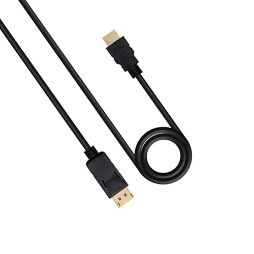 Levitantes Konverterkabel, DP auf HDMI, männlich/männlich, Länge 5 m, kompatibel mit 4K, ideal für hochwertige Audio- und Videos Levitantes Konverterkabel, DP auf HDMI, männlich/männlich, Länge 5 m, kompatibel mit 4K, ideal für hochwertige Audio- und Videos von Levitantes