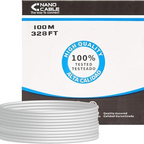 Levitantes Spule 100 Meter Cat5e starr UTP AWG24 grau von Levitantes