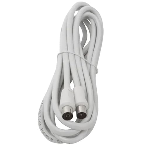 Levitantes TV-Kabel – 1,5 m langes weißes Kabel, ideal für Videoverbindungen mit hoher Bildqualität. Kompatibel mit verschiedenen Geräten* Levitantes TV-Kabel – 1,5 m langes weißes Kabel, ideal für Videoverbindungen mit hoher Bildqualität. Kompatibel mit verschiedenen Geräten* von Levitantes