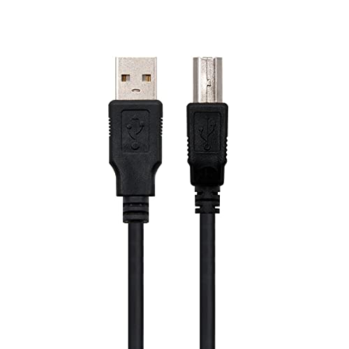 Levitantes USB 2.0 Typ A auf Typ B Kabel, 5 m, Hochgeschwindigkeitskabel, einfache Verbindung, ideal für Drucker, Scanner und Peripheriegeräte. Levitantes USB 2.0 Typ A auf Typ B Kabel, 5 m, Hochgeschwindigkeitskabel, einfache Verbindung, ideal für Drucker, Scanner und Peripheriegeräte. von Levitantes