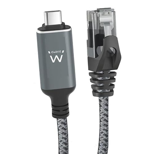 Levitantes USB-C 3.1 auf RJ45 CAT6 FTP Kabel, 1 Gbit/s, 3 m, schnelle und stabile Netzwerkverbindung für kompatible Geräte. von Levitantes