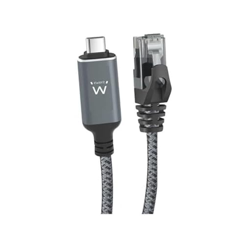 Levitantes USB-C 3.1 auf RJ45 CAT6 FTP Kabel, 1 Gbit/s, 5 m, schnelle und stabile Netzwerkverbindung für USB-C-Geräte. von Levitantes