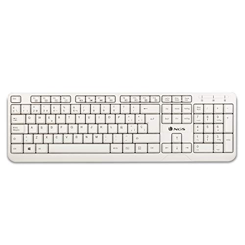 Levitantes Weiße USB-Tastatur mit ergonomischem Design und Hintergrundbeleuchtung, ideal für Gaming und den täglichen Gebrauch. Levitantes Weiße USB-Tastatur mit ergonomischem Design und Hintergrundbeleuchtung, ideal für Gaming und den täglichen Gebrauch. von Levitantes
