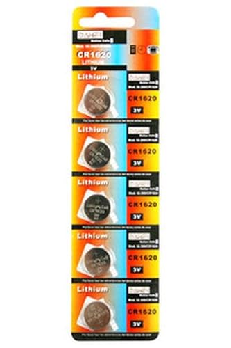 Lithium-Batterie Typ CR1620-Blister, 5 Stück. Lithium-Batterie Typ CR1620-Blister, 5 Stück. von Levitantes