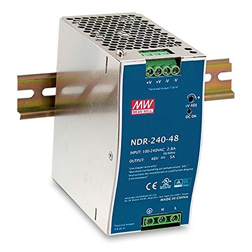Netzadapter 240 W 48 V DC DIN PSU zur Stromversorgung von elektronischen Geräten in industriellen Umgebungen. von Levitantes