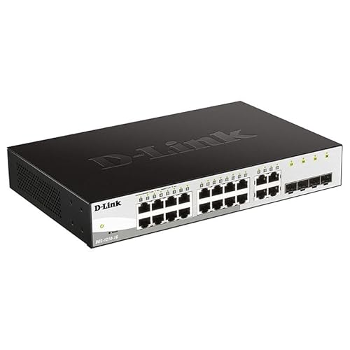 Switch 16 Ports 10/100/1000, 4 Ports 1000BaseT/SFP, Layer 2, Smart III, ideal für Unternehmensnetzwerke und Datenverkehrsmanagement. Switch 16 Ports 10/100/1000, 4 Ports 1000BaseT/SFP, Layer 2, Smart III, ideal für Unternehmensnetzwerke und Datenverkehrsmanagement. von Levitantes
