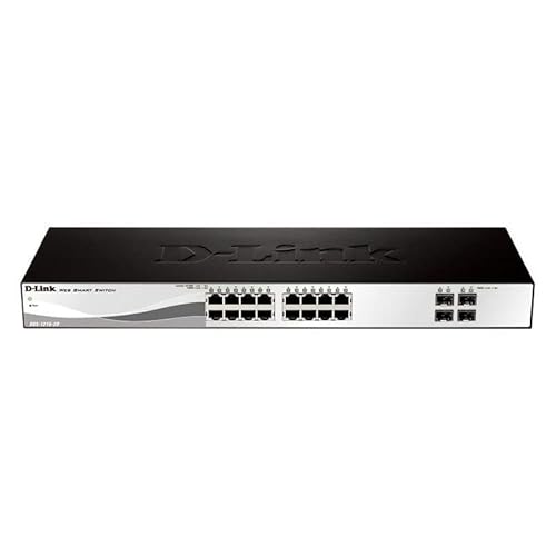 Switch mit 16 Gigabit- und 4 SFP Combo, ideal für Unternehmensnetzwerke und Erweiterung der Konnektivität. von Levitantes