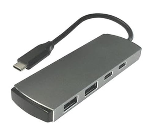 Typ-C-Hub mit 4 Ausgängen. 2 x Typ-C 2 x USB AM Typ-C-Hub mit 4 Ausgängen. 2 x Typ-C 2 x USB AM von Levitantes