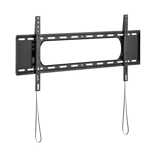 Wandhalterung für Bildschirme von 43-90 Zoll (109,2-228,6 cm), schwarz, neigbar und verstellbar, ideal für kleine Räume und Unterhaltung zu Hause. von Levitantes