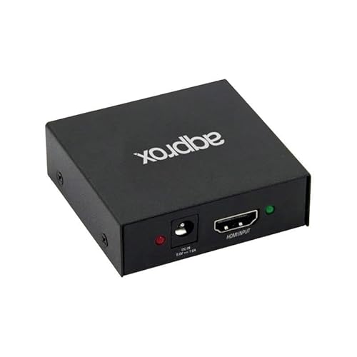 levitantes 4K HDMI-Splitter mit 2 Anschlüssen, 4K-Auflösung, HDCP-kompatibel, ideal für den Anschluss mehrerer Geräte an einen Bildschirm. von Levitantes