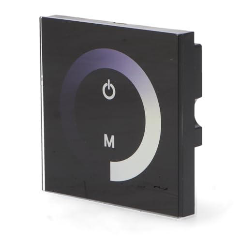 levitantes Dimmer Einfarbige Touch-Einbauleuchte für LED-Streifen, 12/24 V, Schwarz, 86 x 86 x 34 mm, ideal zur Steuerung von LED-Beleuchtung levitantes Dimmer Einfarbige Touch-Einbauleuchte für LED-Streifen, 12/24 V, Schwarz, 86 x 86 x 34 mm, ideal zur Steuerung von LED-Beleuchtung von Levitantes