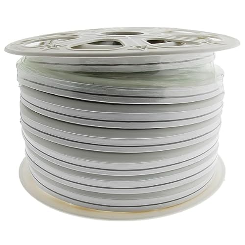 levitantes Neon LED-Streifen, flexibel, 220 VAC, 8,5 W/m, 50 Meter, 800 lm, 26 x 14 mm, RGB, ideal für Dekoration und Ambiente. * von Levitantes