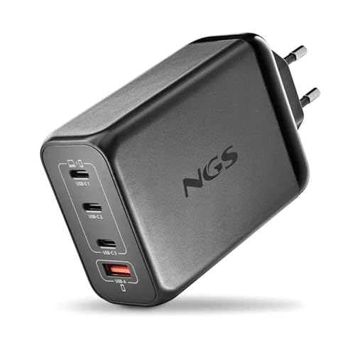 levitantes Ultraschnelles Ladegerät, 240 W, mit 4 Anschlüssen (3 USB-C, 1 USB), ideal zum gleichzeitigen Aufladen mehrerer Geräte. von Levitantes