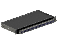 Brand-Rex FPCC1SXXX48DC2, LC, SC, Schwarz, Stahl, Rackmontage, 1U, 44,5 mm von Leviton (Brand-Rex)