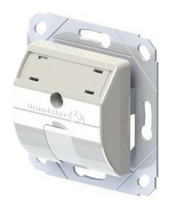 Leviton Modulaufnahme m.Zentralplatte 1-fach rw von Leviton