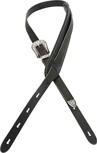 Levy's Leathers PM23W Gitarrengurt 0 0 schwarz von Levy's
