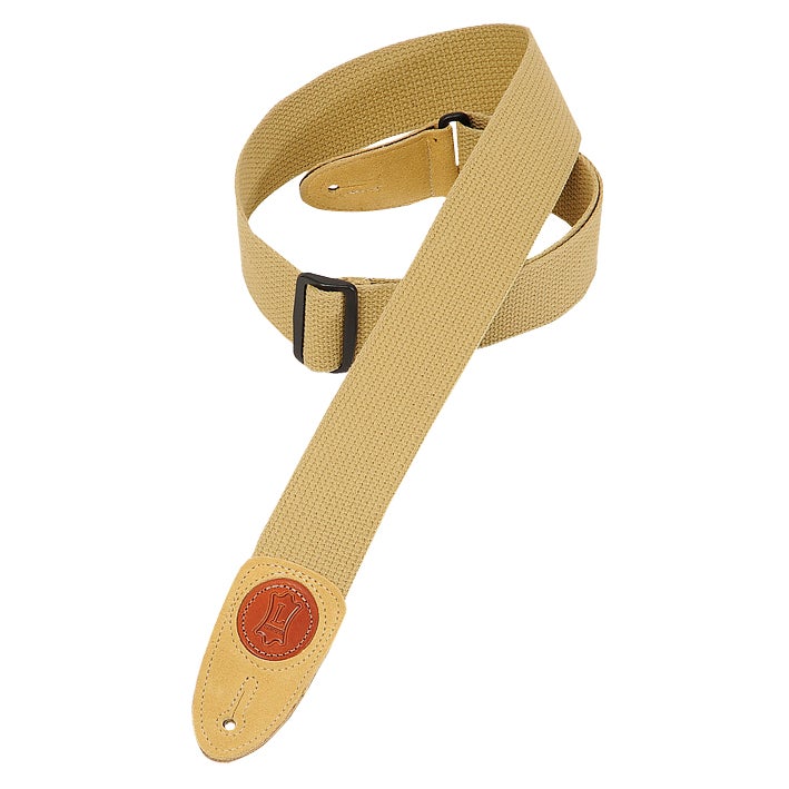 Levys Leathers MSSC8-TAN Gitarrengurt, Baumwolle, Beige von Levys Leathers