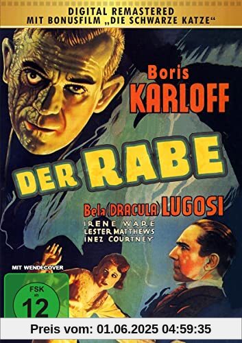 Der Rabe - digital remastered (inkl. Bonusfilm Die schwarze Katze) von Lew Landers