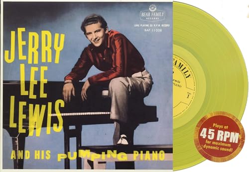 Jerry Lee Lewis And His Pumping Piano (LP, Fehlpressung, 10inch, 45rpm, Ltd.) von Lewis, Jerry Lee