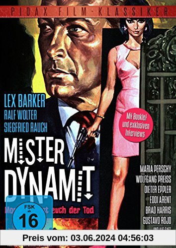 Mister Dynamit - Morgen küsst euch der Tod / Großartiger Thriller mit Lex Barker, Ralf Wolter, Siegfried Rauch und Eddi Arent (Pidax Film-Klassiker) von Lex Barker