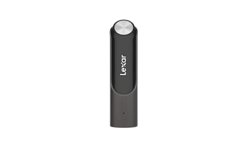 Lexar 128 GB JumpDrive P30 USB 3.2 Gen 1 Flash-Laufwerk, bis zu 450 MB/s Lesen (LJDP030128G-RNQNG), Schwarz von Lexar