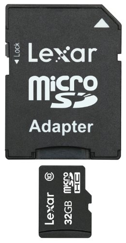 Lexar 32GB Class 10 MicroSDHC Memory Card Speicherkarte mit Adapter von Lexar