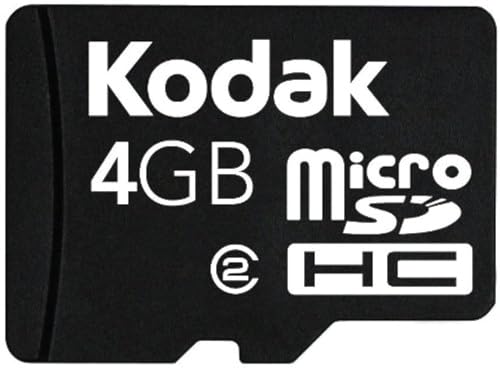Lexar 4 GB MicroSDHC 4 GB MicroSDHC Class 2 Flash-Speicher – Flash-Speicher (MicroSDHC, Class 2, Schwarz, SD) von Lexar