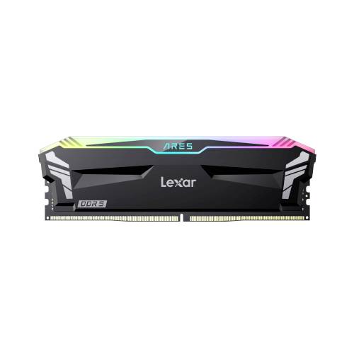 Lexar ARES RGB DDR5 PC-Arbeitsspeicher Modul DDR5 32GB 2 x 16GB 6400MHz 288pin DIMM LD5EU016G-R6400G Lexar ARES RGB DDR5 PC-Arbeitsspeicher Modul DDR5 32GB 2 x 16GB 6400MHz 288pin DIMM LD5EU016G-R6400G von Lexar