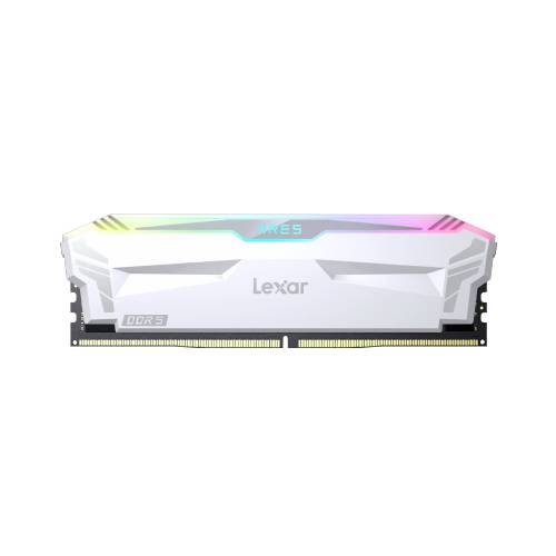 Lexar ARES RGB DDR5 PC-Arbeitsspeicher Modul DDR5 32GB 2 x 16GB 6400MHz 288pin DIMM LD5EU016G-R6400G Lexar ARES RGB DDR5 PC-Arbeitsspeicher Modul DDR5 32GB 2 x 16GB 6400MHz 288pin DIMM LD5EU016G-R6400G von Lexar