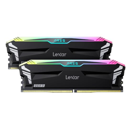 Lexar ARES RGB DDR5 Speichermodul 32 GB 2 x 16 GB 6400 MHz ECC Lexar ARES RGB DDR5 Speichermodul 32 GB 2 x 16 GB 6400 MHz ECC von Lexar