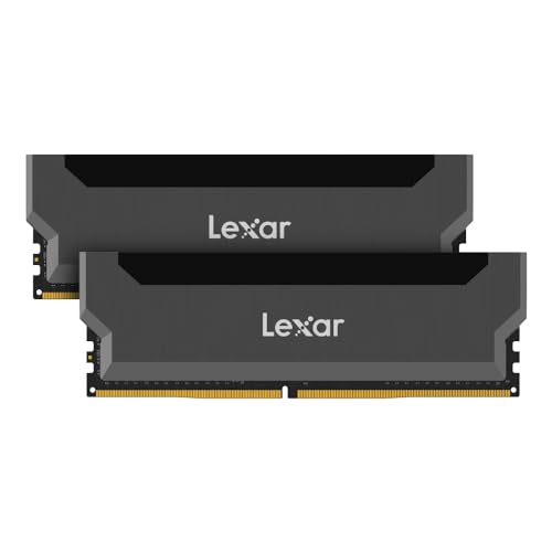 Lexar Hades OC 32 GB Kit (16 GB x 2) DRAM, DDR4 3600 MHz UDIMM Desktop Speicher für Gamer, Content Creators (LD4BU016G-R3600UD0H) von Lexar
