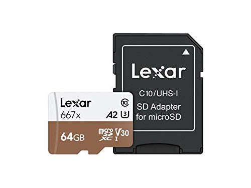 Lexar High-Performance 667x microSDXC UHS-I U3 64GB von Lexar