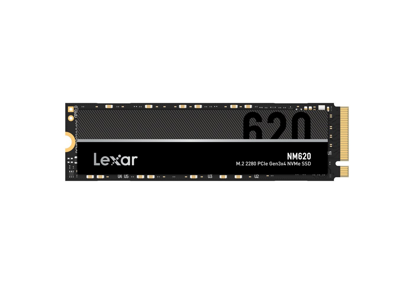 Lexar Lexar NM620 512 GB, SSD, (PCIe 3.0 x4, NVMe 1.4, SSD-Festplatte (512 GB) 2.5" von Lexar
